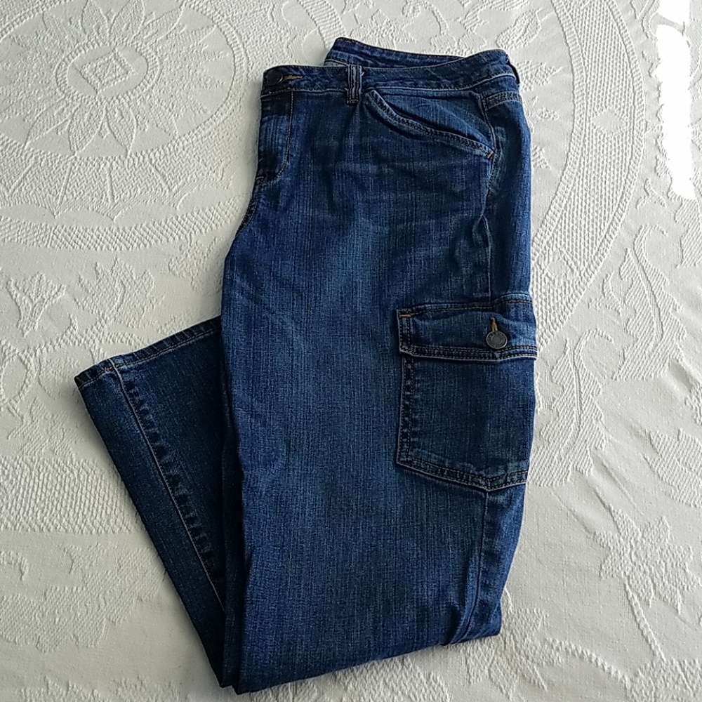 Talbots Signature Cargo Capri 10/30